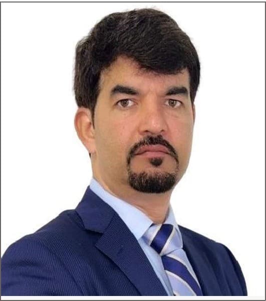 Portrait of Khizer Abbas, Founder and Managing Director
